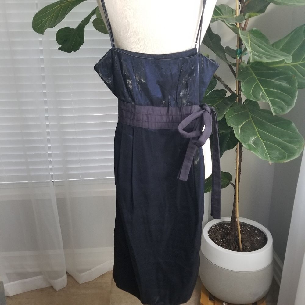 Bcbgirls black metallic formal dress size medium